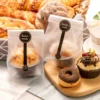100pcs Translucent Plastic Bags for Cookie