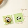 150pcs Adorable Panda Transparent Self-Sealing Bags for Cookies & Snacks