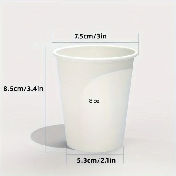 50pcs Disposable Paper Cups
