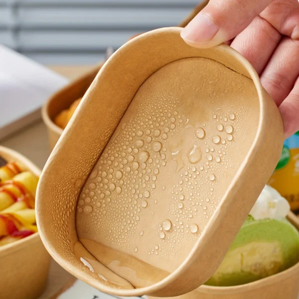 30d2744c-21ff-43a5-9d19-a58c82075f29.webp 10-Pack Small Kraft Takeout Boxes with PET Lids 250ml