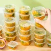 50pcs Disposable Lids for Sauce Cups