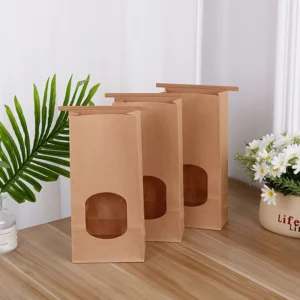 5cf8b948-e0c0-4b29-b75d-07f41e3cf66c.webp Kraft Paper Food Storage Bags with Clear Window