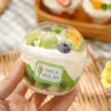 10pcs Transparent Cake Containers, 8oz