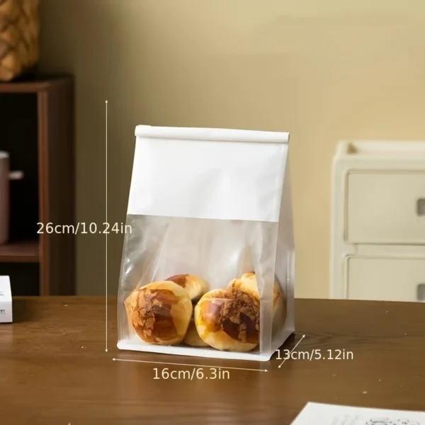 100pcs Luxury Baking Bread & Pastry Ziplock Bags