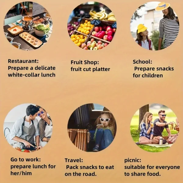 25pcs EcoMeal Kraft Lunch Boxes with Lids – Food-Grade & Durable