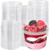 cfb673dcba0d4759a32119d4e139527d-goods.webp 100pcs 5/8 oz Clear Plastic Disposable Dessert Cups