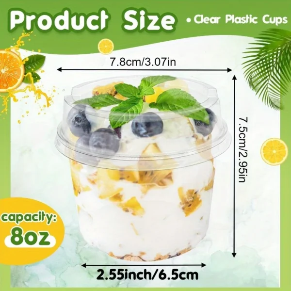 d3f1a65f96c74950aea1ffbac053dd34-goods.webp 100pcs 5/8 oz Clear Plastic Disposable Dessert Cups