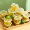 50pcs Disposable Lids for Sauce Cups