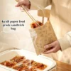 20pcs Oilproof Thickened Disposable Snack Bags