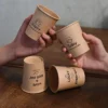 50pcs High-Quality Brown Kraft Paper Cups